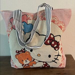 Hello Kitty Pink Tote Bag NWOT